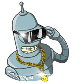 Bender — стикер для MAX