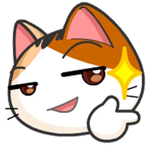 Goojil Meow — стикер для MAX