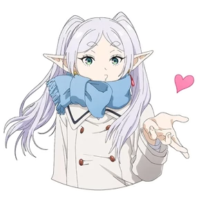 Фрирен 2 @animejapanworld — стикер для MAX