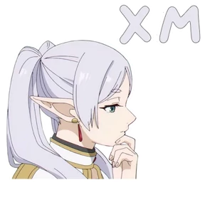 Фрирен 2 @animejapanworld — стикер для MAX
