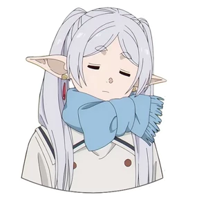 Фрирен 2 @animejapanworld — стикер для MAX