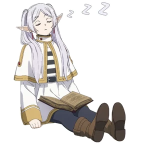 Фрирен 2 @animejapanworld — стикер для MAX
