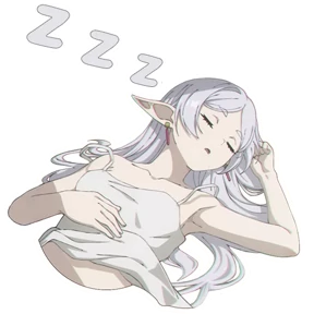 Фрирен 2 @animejapanworld — стикер для MAX