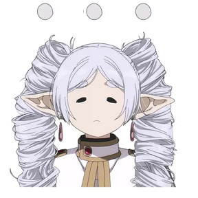 Фрирен 2 @animejapanworld — стикер для MAX