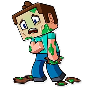 Minecraft — стикер для MAX