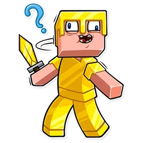 Minecraft — стикер для MAX