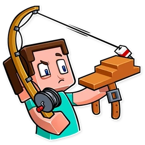 Minecraft — стикер для MAX