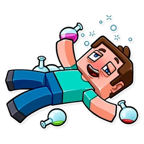 Minecraft — стикер для MAX