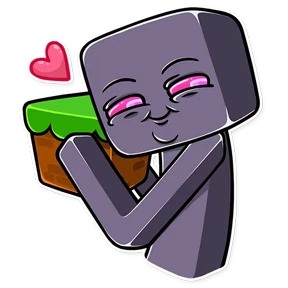 Minecraft — стикер для MAX
