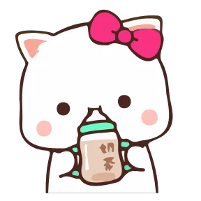 Peach & Goma @TgStickers — стикер для MAX