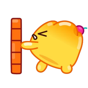 Jelly — стикер для MAX