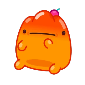 Jelly — стикер для MAX