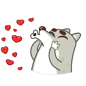 Альфа Волк @Emoji_Club — стикер для MAX