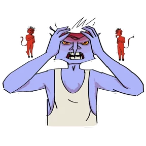 Вампир @STICK17 — стикер для MAX