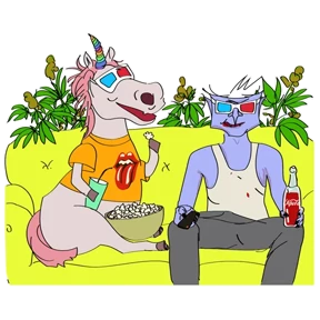 Вампир @STICK17 — стикер для MAX