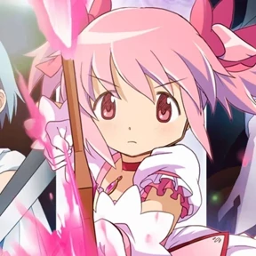 Стикерпак Мадока Магика @animejapanworld для мессенджера MAX
