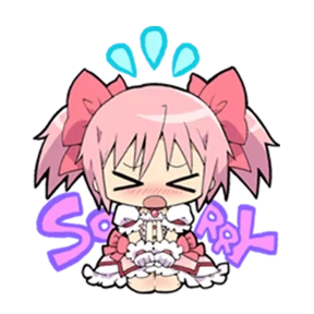 Мадока Магика @animejapanworld — стикер для MAX