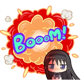 Мадока Магика @animejapanworld — стикер для MAX