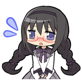 Мадока Магика @animejapanworld — стикер для MAX