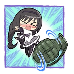 Мадока Магика @animejapanworld — стикер для MAX
