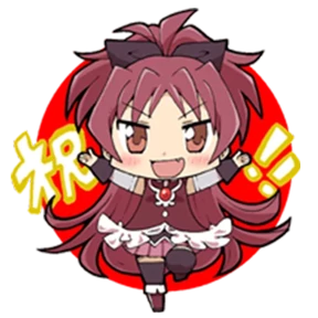 Мадока Магика @animejapanworld — стикер для MAX