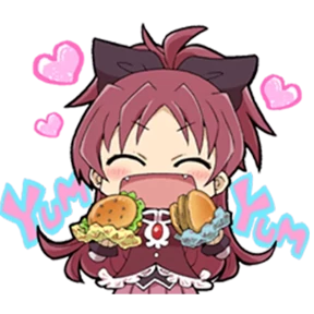 Мадока Магика @animejapanworld — стикер для MAX