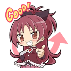 Мадока Магика @animejapanworld — стикер для MAX