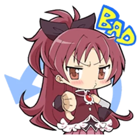 Мадока Магика @animejapanworld — стикер для MAX