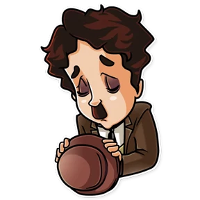 Charlie Chaplin- Кино Трейлеры — стикер для MAX