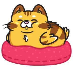 Кот Батон — стикер для MAX
