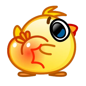 Chikling @Emoji_Club — стикер для MAX