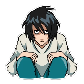 Death Note — стикер для MAX