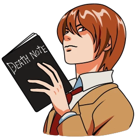 Death Note — стикер для MAX