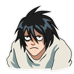 Death Note — стикер для MAX