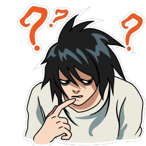 Death Note — стикер для MAX
