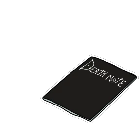 Death Note — стикер для MAX