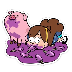 Gravity Falls — стикер для MAX
