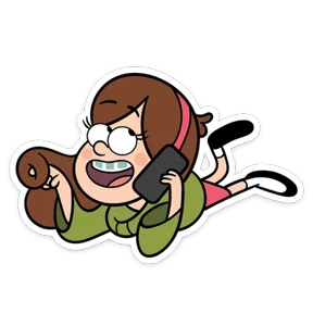 Gravity Falls — стикер для MAX