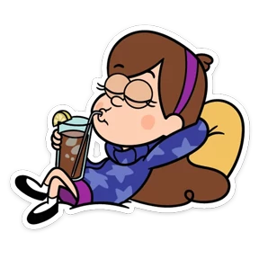 Gravity Falls — стикер для MAX