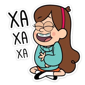 Gravity Falls — стикер для MAX