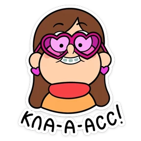 Gravity Falls — стикер для MAX