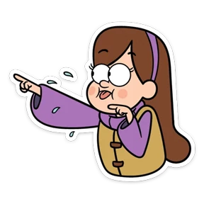 Gravity Falls — стикер для MAX