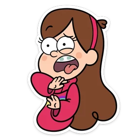Gravity Falls — стикер для MAX