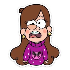 Gravity Falls — стикер для MAX