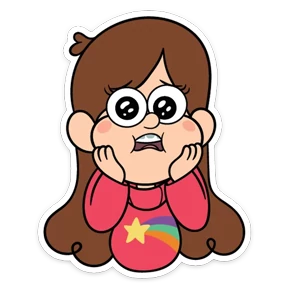 Gravity Falls — стикер для MAX