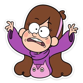 Gravity Falls — стикер для MAX