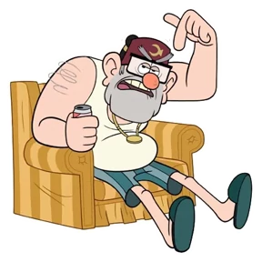 Gravity Falls — стикер для MAX