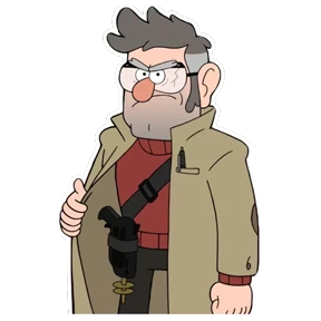 Gravity Falls — стикер для MAX