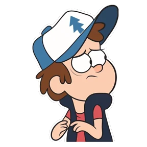 Gravity Falls — стикер для MAX