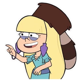 Gravity Falls — стикер для MAX